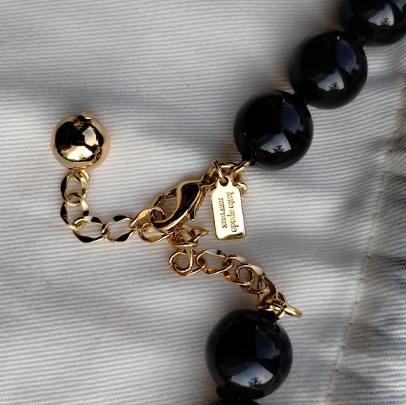 Kate Spade Bead Stone Bib Necklace - Picture 3 of 6